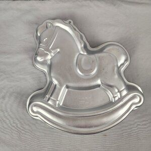 Vintage 1984 Rocking Horse Carousel Wilton Cake Pan 2105-2388